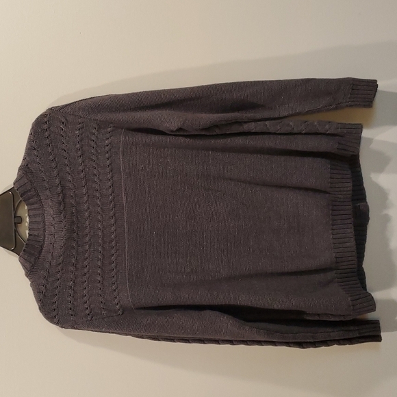 NorthCrest cable knit cardigan button does sweater sz 1X - Picture 4 of 8